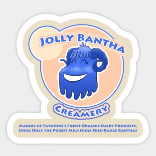 Jolly Bantha Creamery Sticker